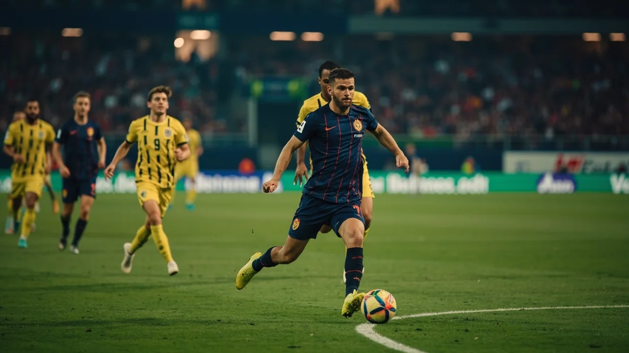 Football tactical midfield analysis